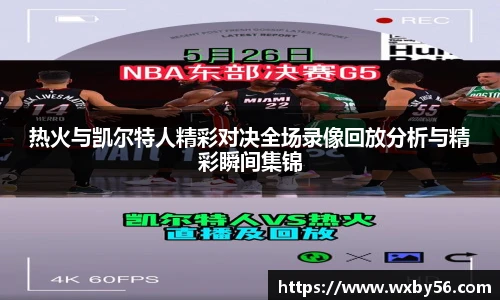 热火与凯尔特人精彩对决全场录像回放分析与精彩瞬间集锦
